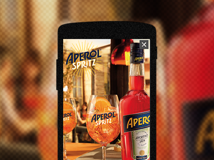 Aperol Mobile Fullscreen